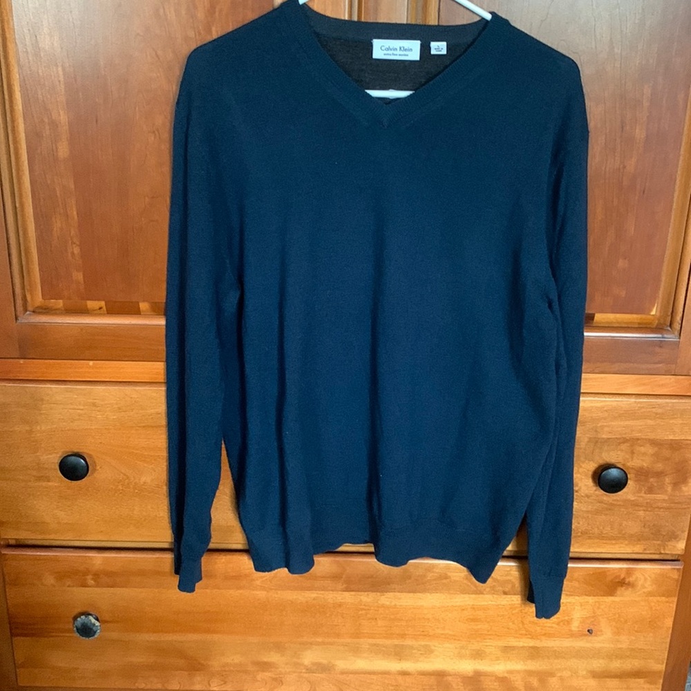 Calvin Klein Mens L Sweater